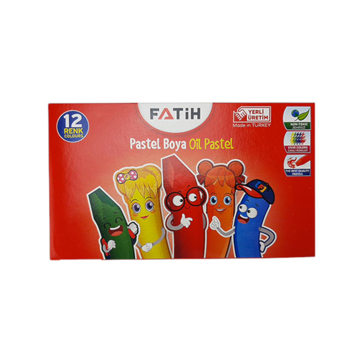 Fatih 34012 oil pastels – Set of 12 colors