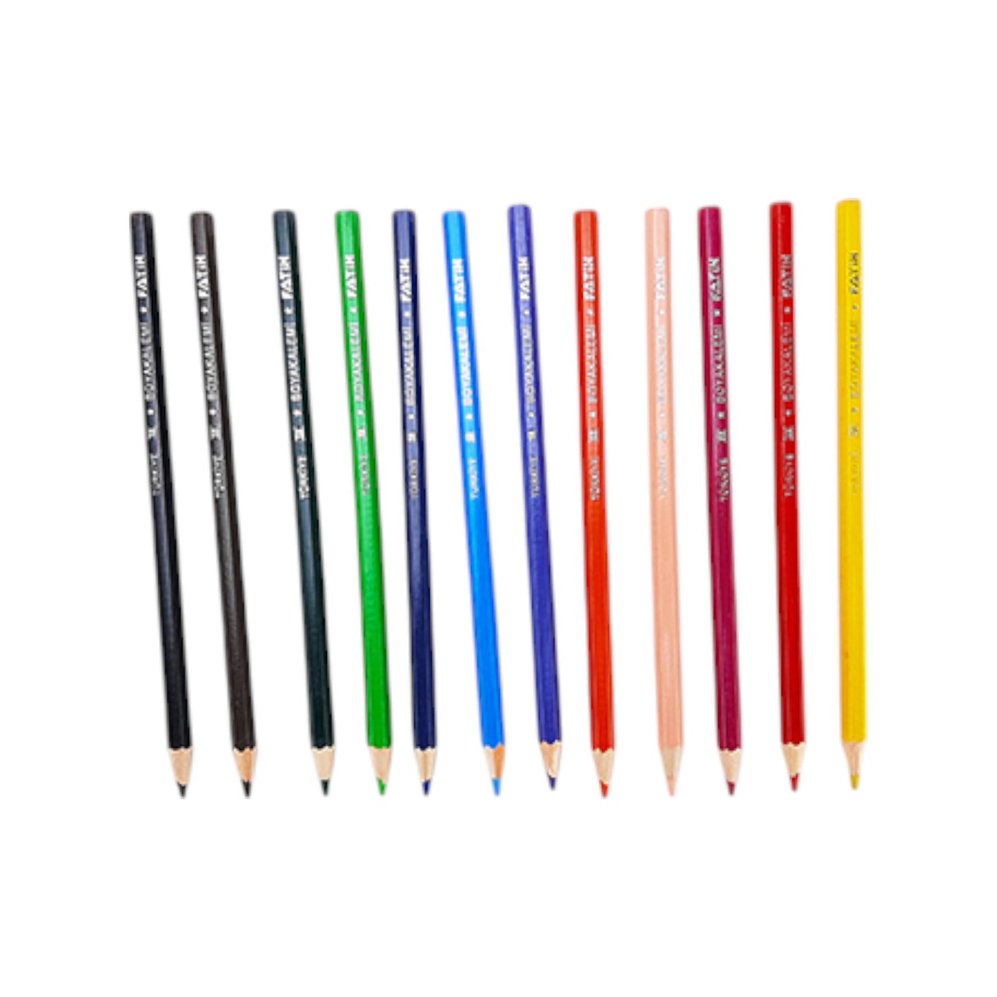 Fatih 33190 long color Pencil in a Jar – Set of 36 colors