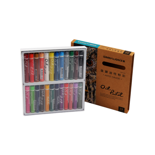 Pastel Oil Colors24 Colors Shades Simbalion Model PO - P24 -1