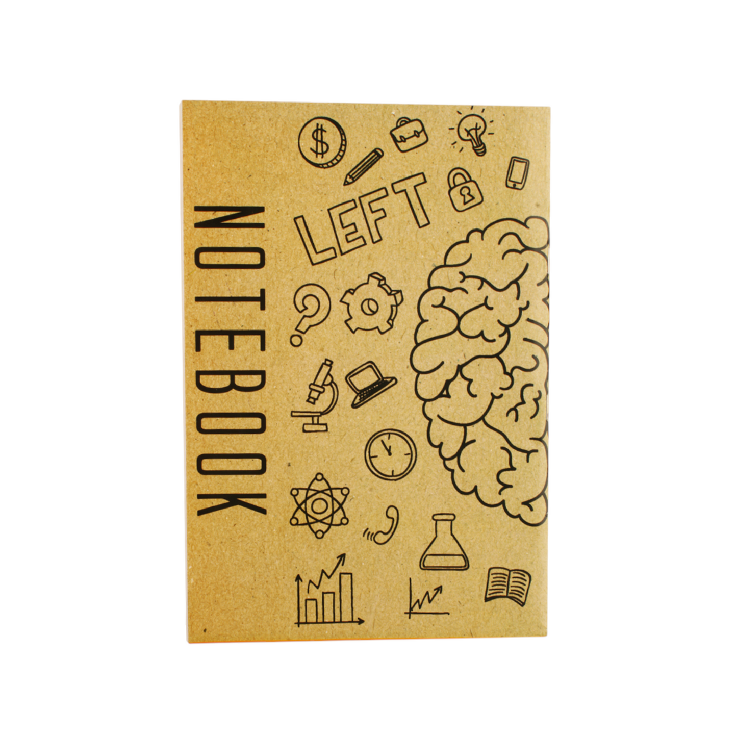 100 Sheets Stapled Small Squared Notebook A4