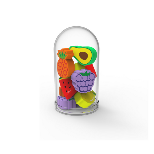 Silka Art 1033 FRUIT Eraser – Set of 10 pieces