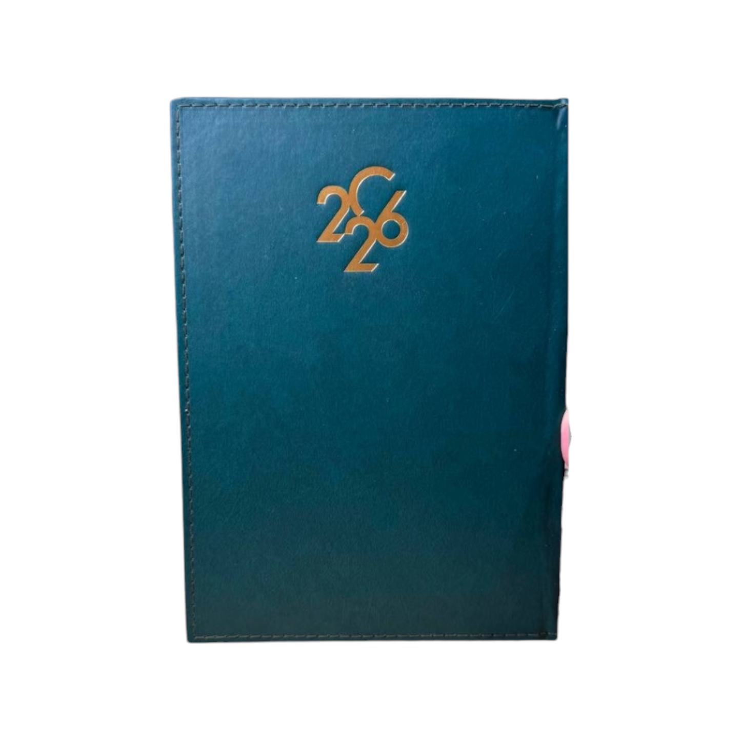 Agenda 2026, 2-Colors Quarter-Size Leather, Large - ELSAHHAR