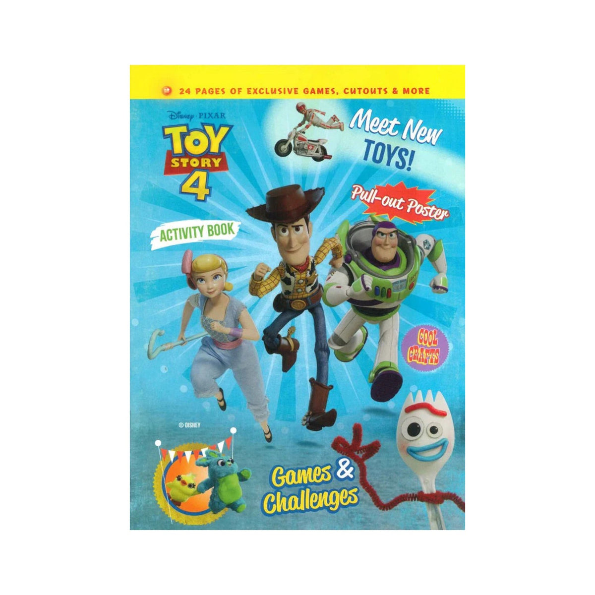 Toy Story 4 Activity Book