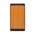 Koh-I-Noor 12-Piece Triangular Pencil Set, Grades 6B to 6H - Model 1582/12