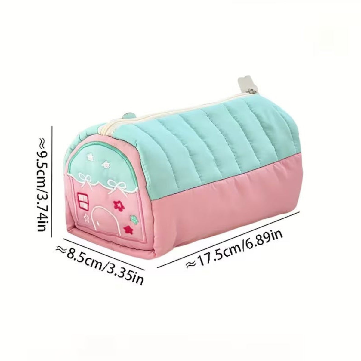 House-Shaped Pencil Case - with Large Capacity