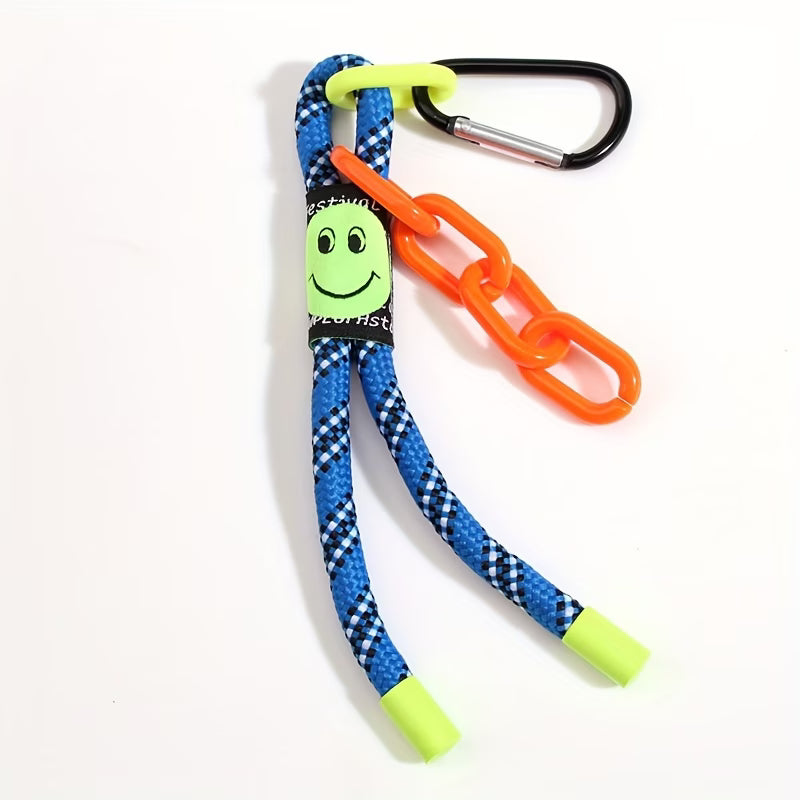 Colorful Mobile Phone Lanyard Nylon Handmade Woven Lanyard