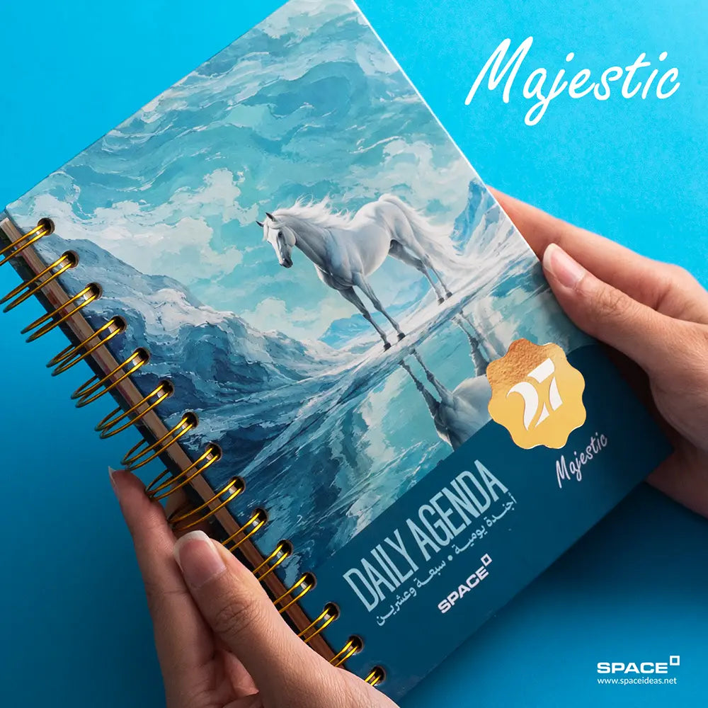 416  Sheets 2027 Daily Agenda Majestic