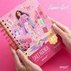 416  Sheets 2027 Daily Agenda Super Girl