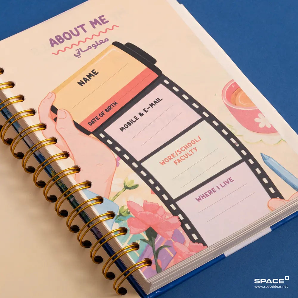 416  Sheets 2027 Daily Agenda Luna