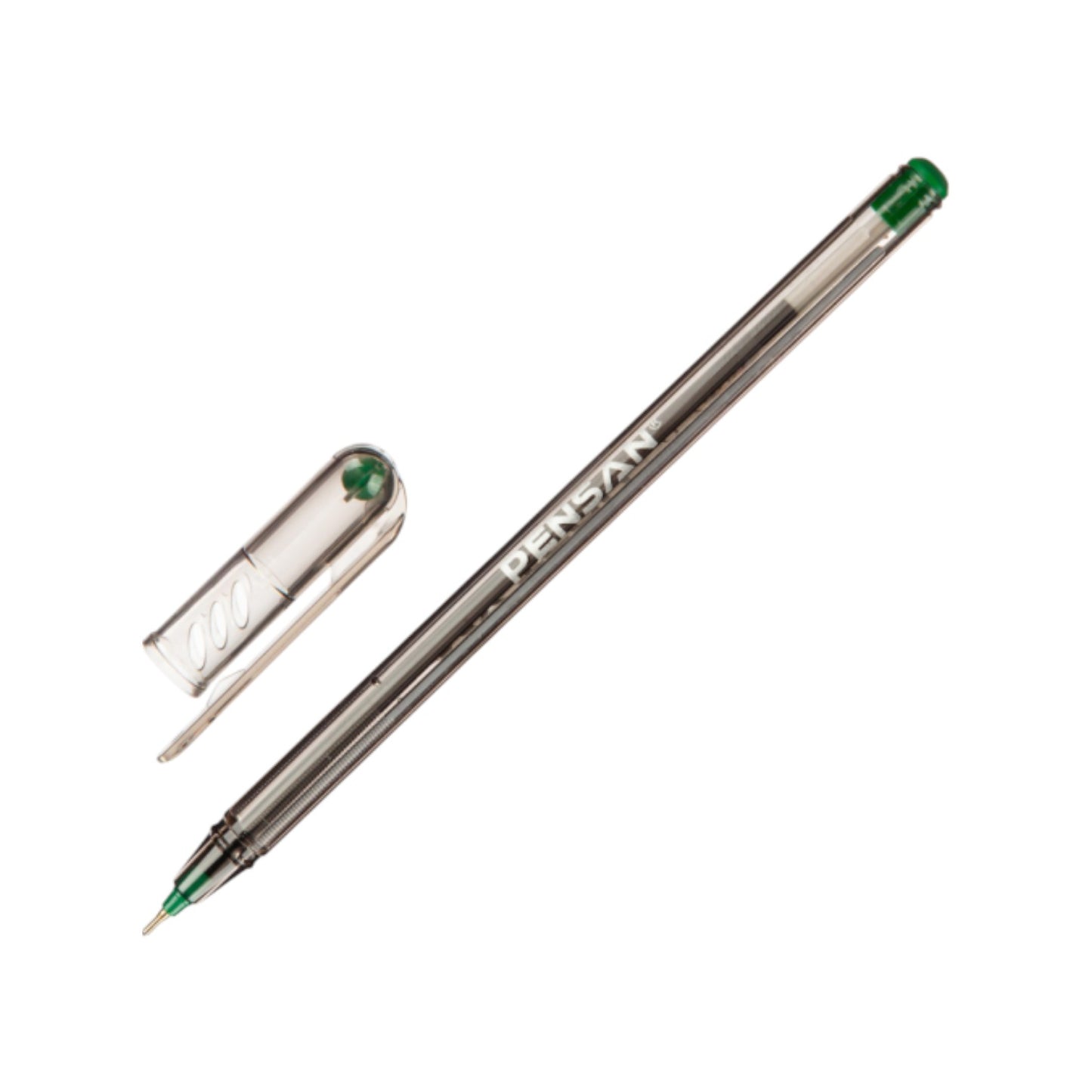 Pensan 2240-10, 0.7 mm. Ballpoint Pen – Set of 10 Colored Pens