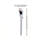 Shark-Shaped Ballpoint Pen, Retractable Fine Tip