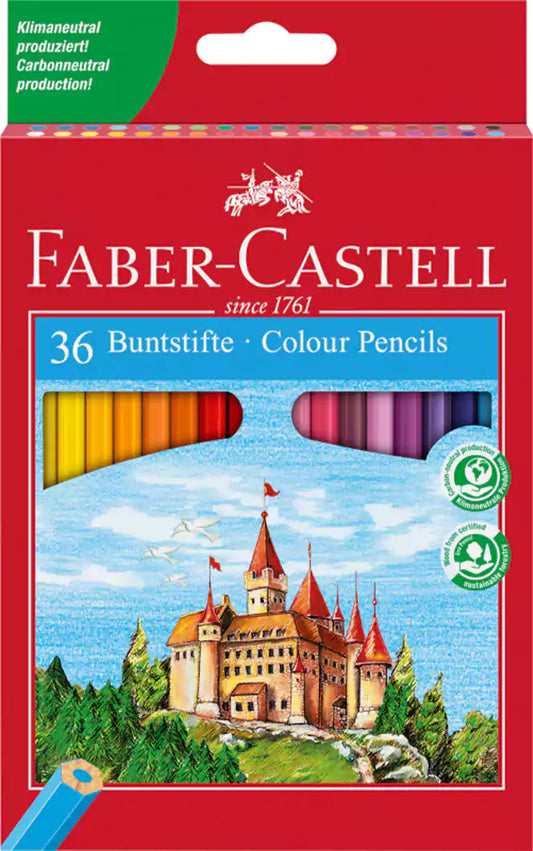 Faber-Castell Colored Pencils, Set of 36 Colors