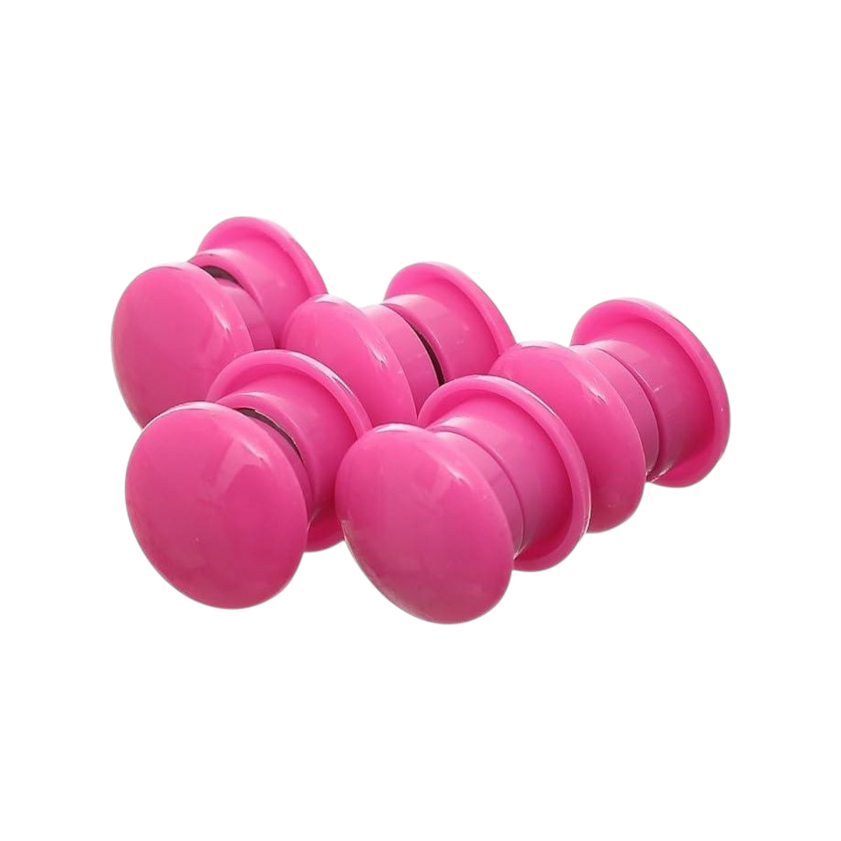 Elite Stationery House Beifa round pink plastic whiteboard magnets, 2 cm diameter, set of 10 pieces
