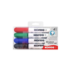 ores Whiteboard Set Of 4 Color With Chisel Tip