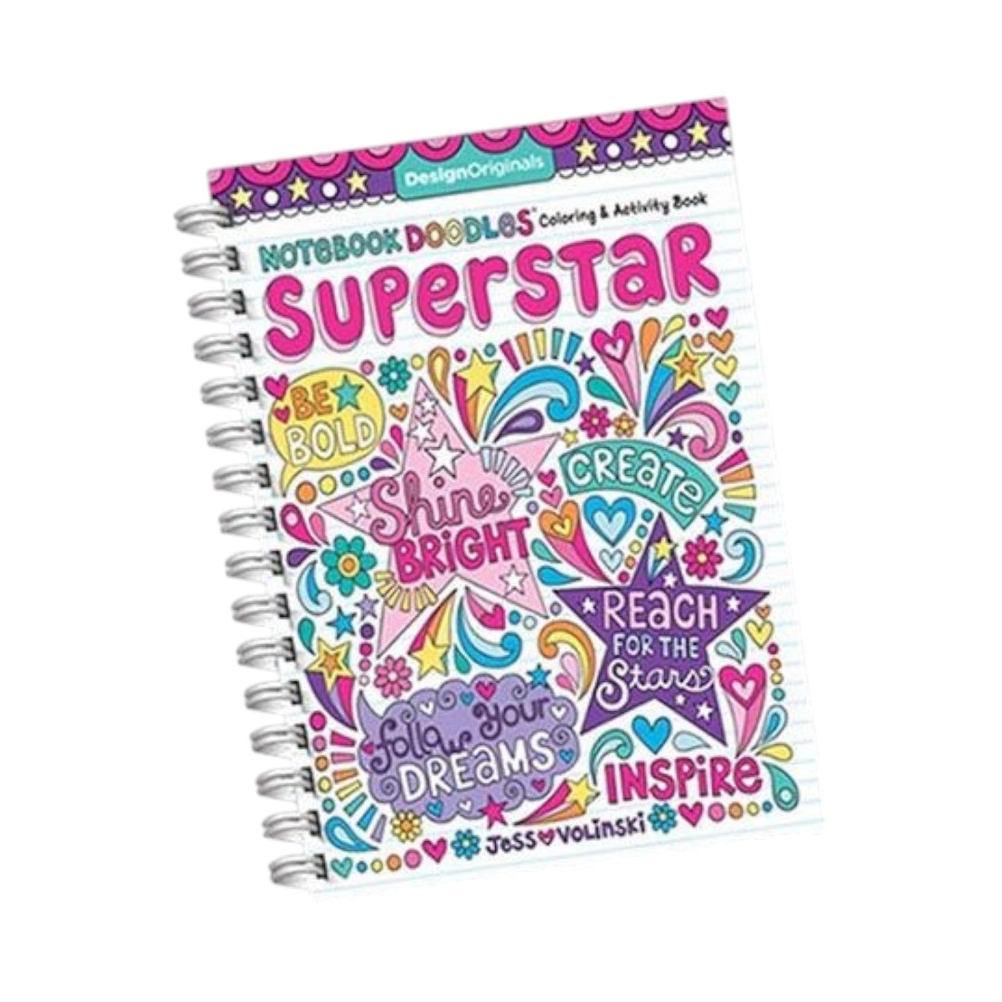 Super Stars Adult Coloring Book