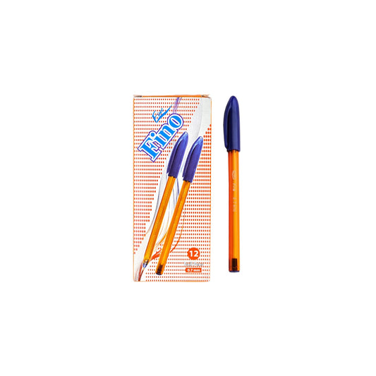 Prima Fino Ball Pen 0.7mm Set Of 12 Pcs. - Multicolor