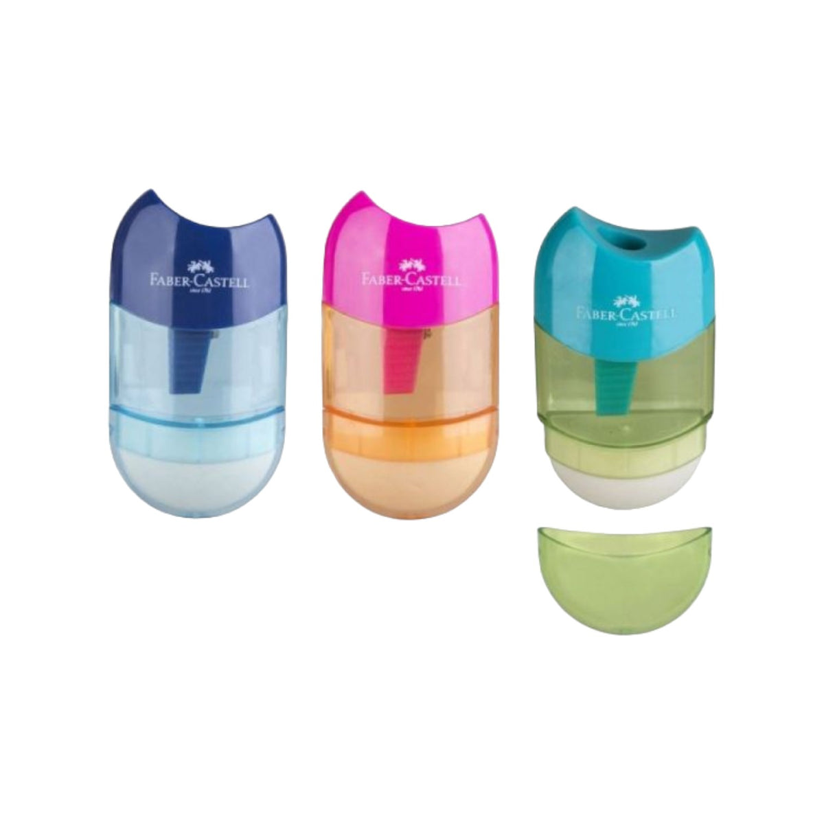 Faber/Castell Combi 1 Hole Sharpener And Eraser
