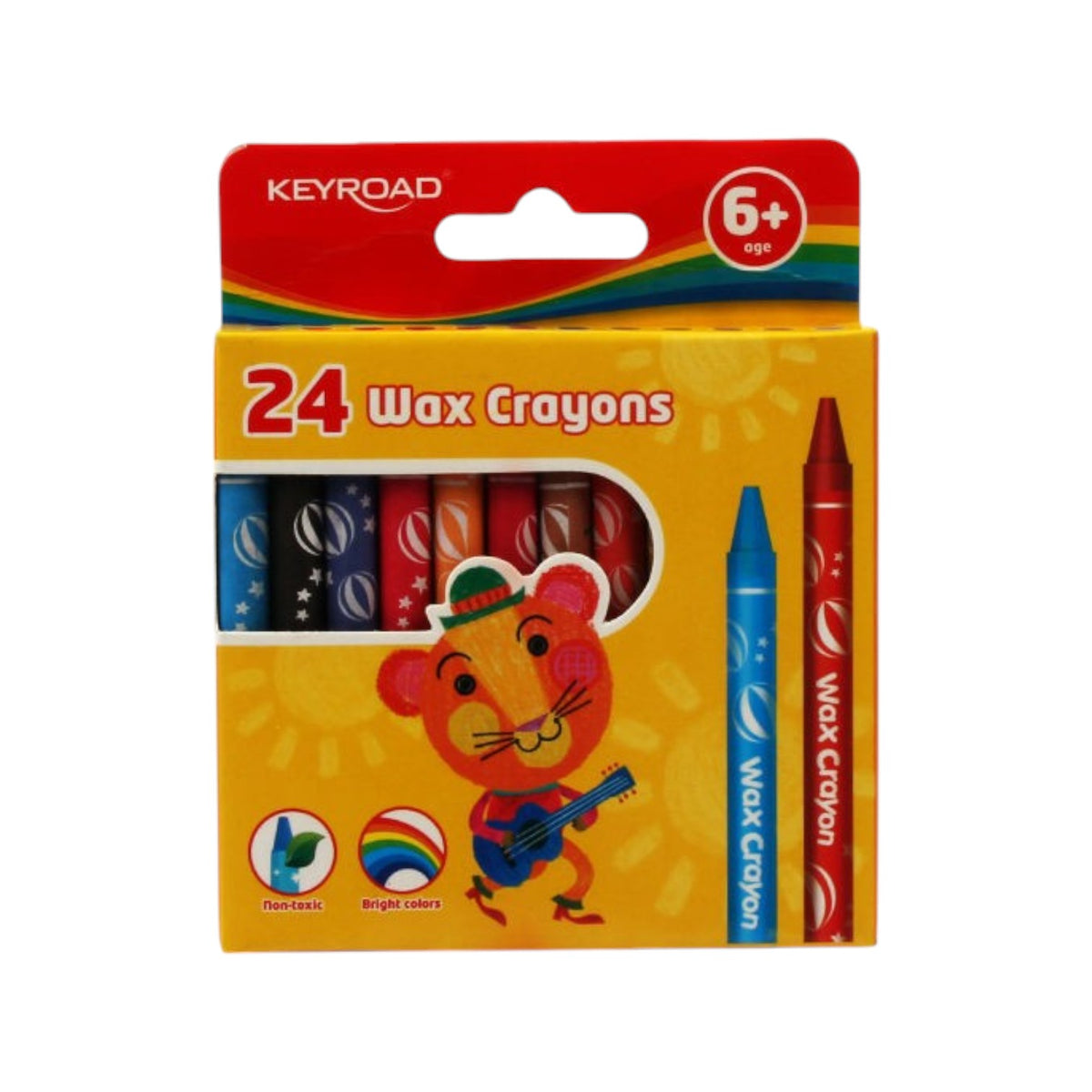 Crayon Color 24 Color 8mm Keyroad Model KR971558