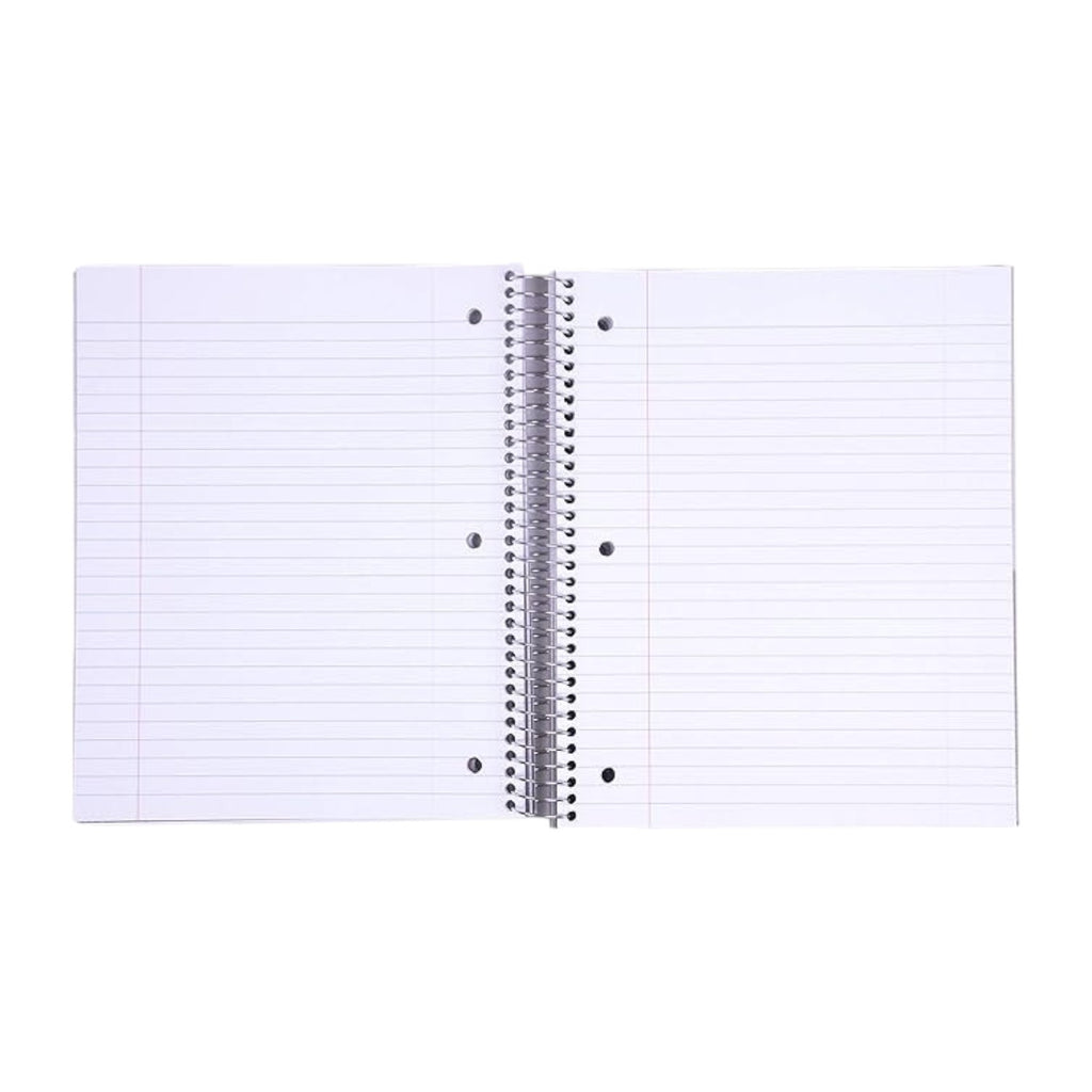 70 sheets College notebook wire line pastel colors