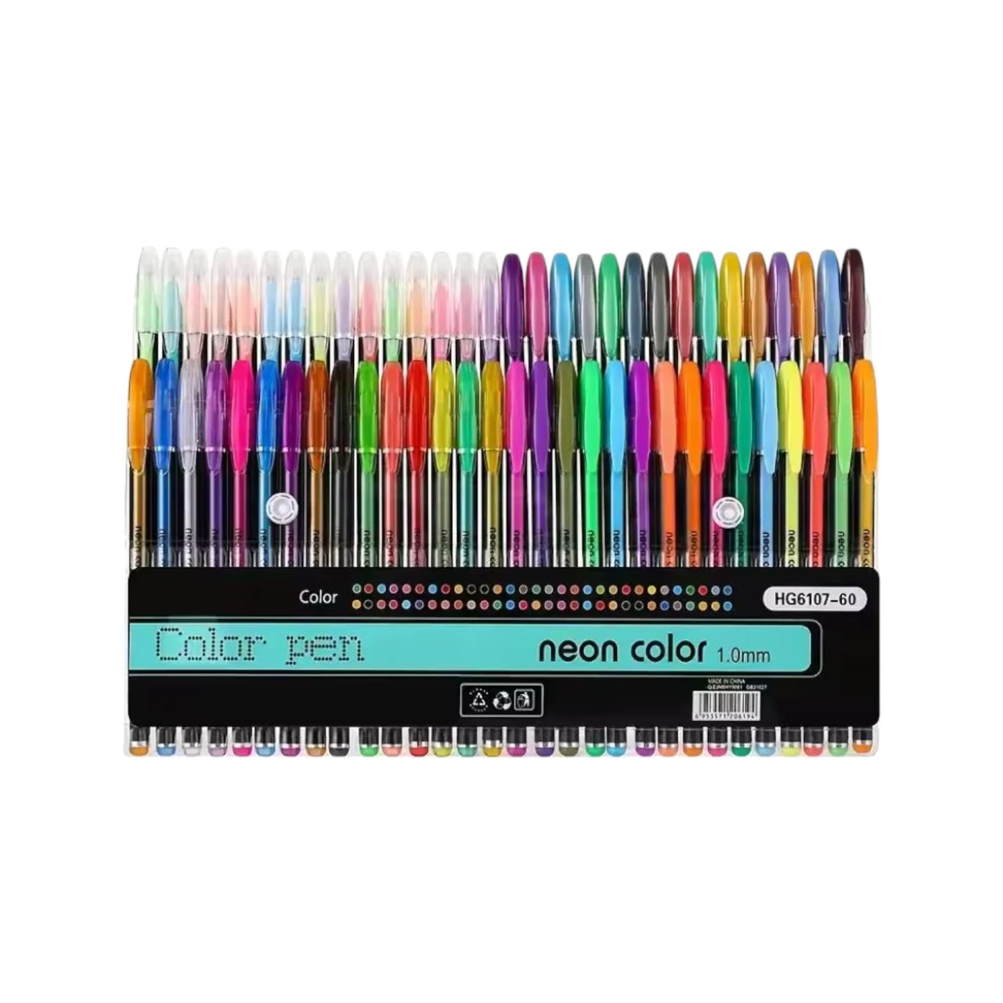 48 Unique Colors (No Duplicates) Gel Pens