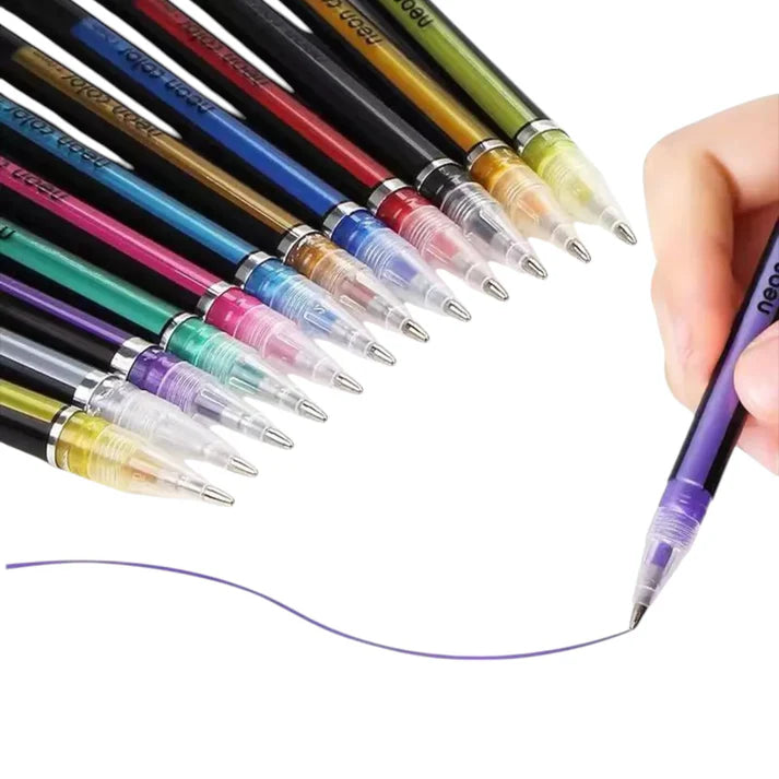 Unique Colors (No Duplicates) Gel Pens