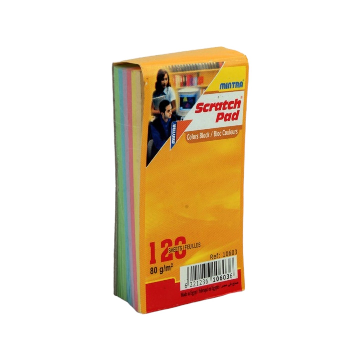 Scratch Pad 120 Sheets 80 gsm A7 - Mintra