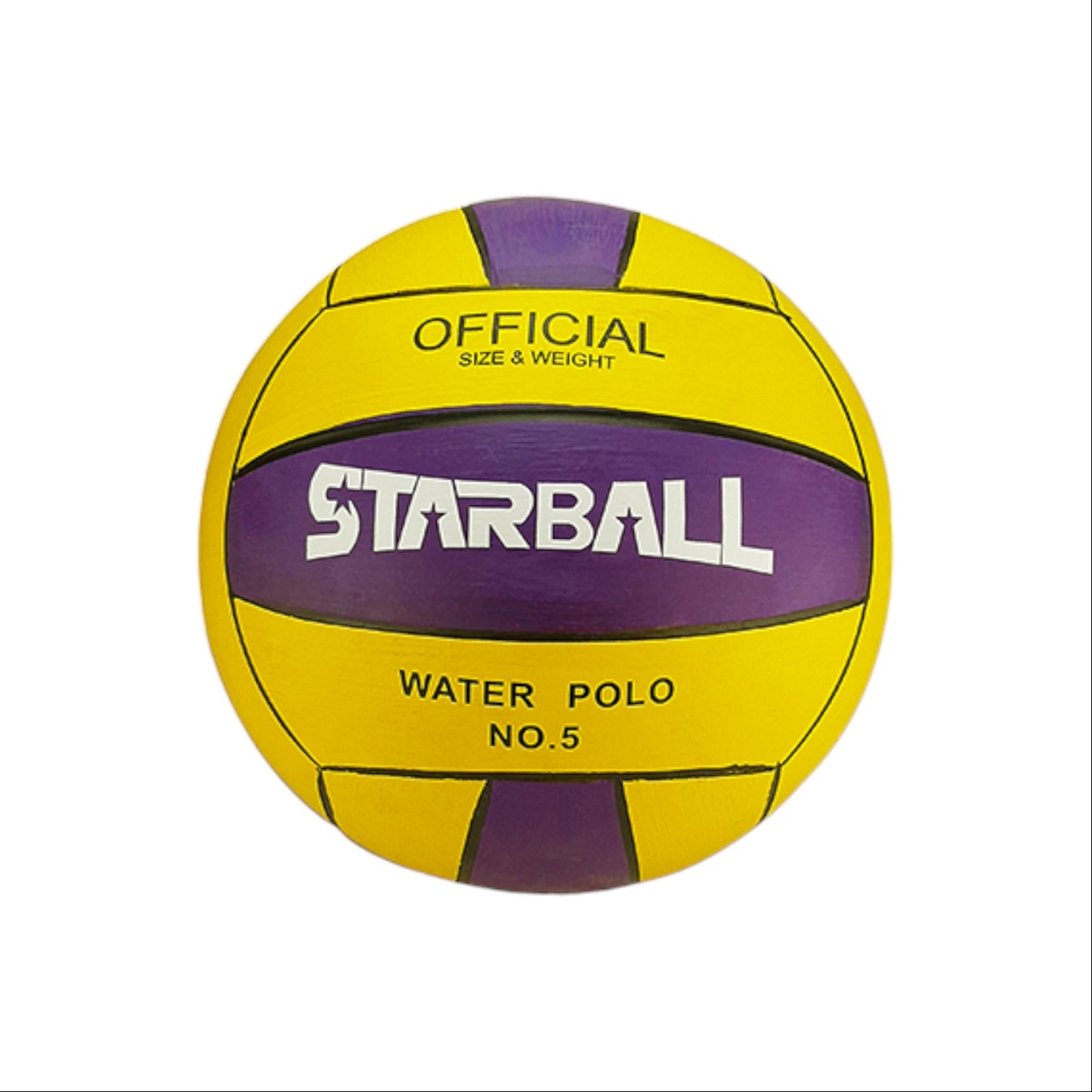 Starball WP27 Water Polo , Size 5 – Yellow & Purple