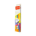 Nataraj Pencil with Eraser and Sharpener, 12 Pencils, HB, Assorted Colors