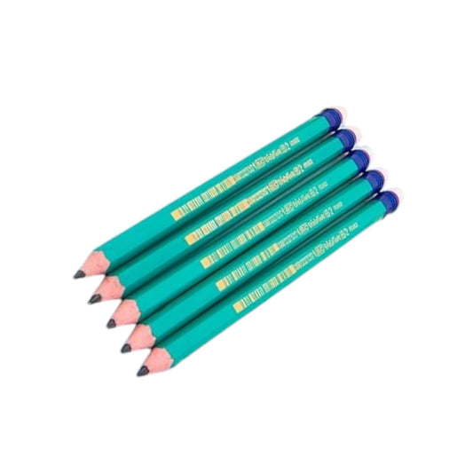 12-Piece Evolution Ecolutions HB Pencil With Eraser Set Green