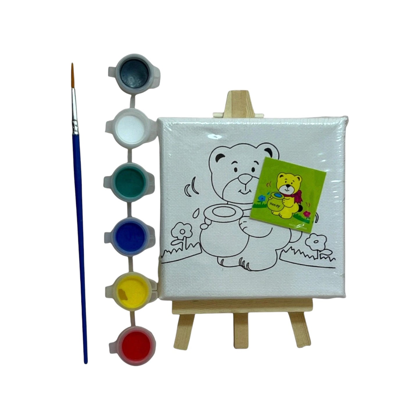 Keep Smiling Kids Canvas Painting Set