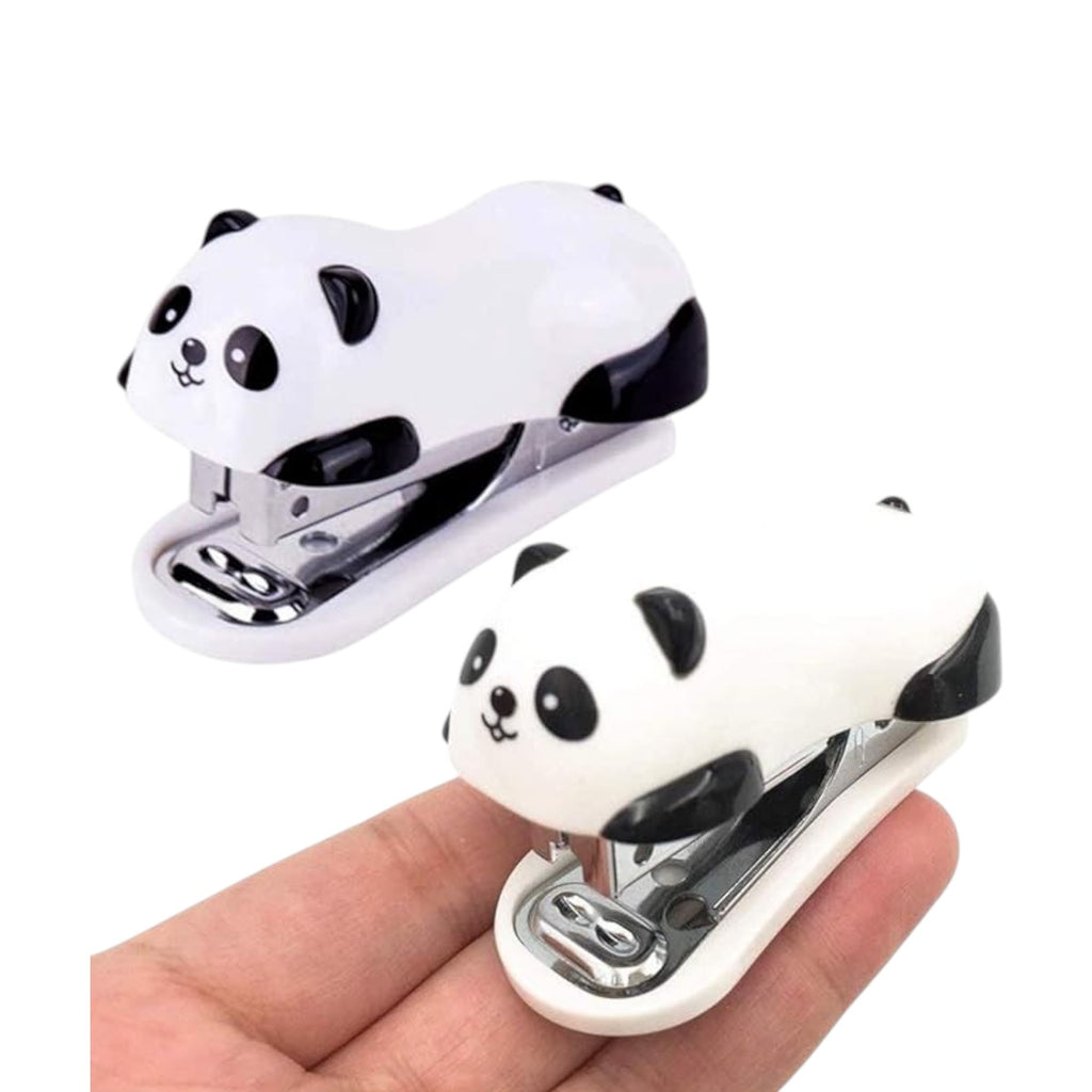 Mini Cute Panda Desktop Stapler with 1000PCS Staples