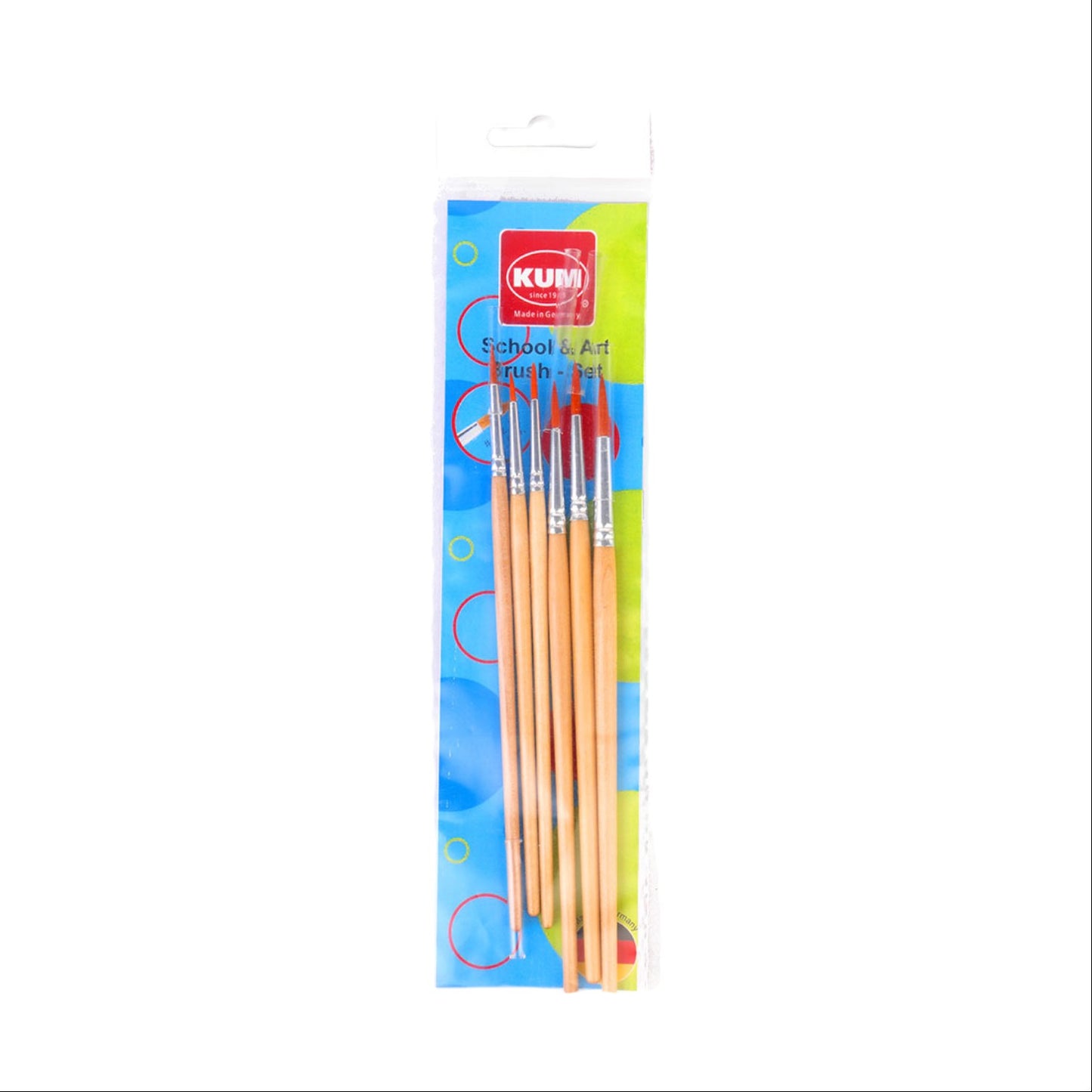 Kum Detailed Color Brush Collection – Set Of 6 Sizes