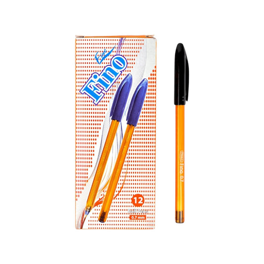 Prima Fino Ball Pen 0.7mm Set Of 12 Pcs. - Multicolor
