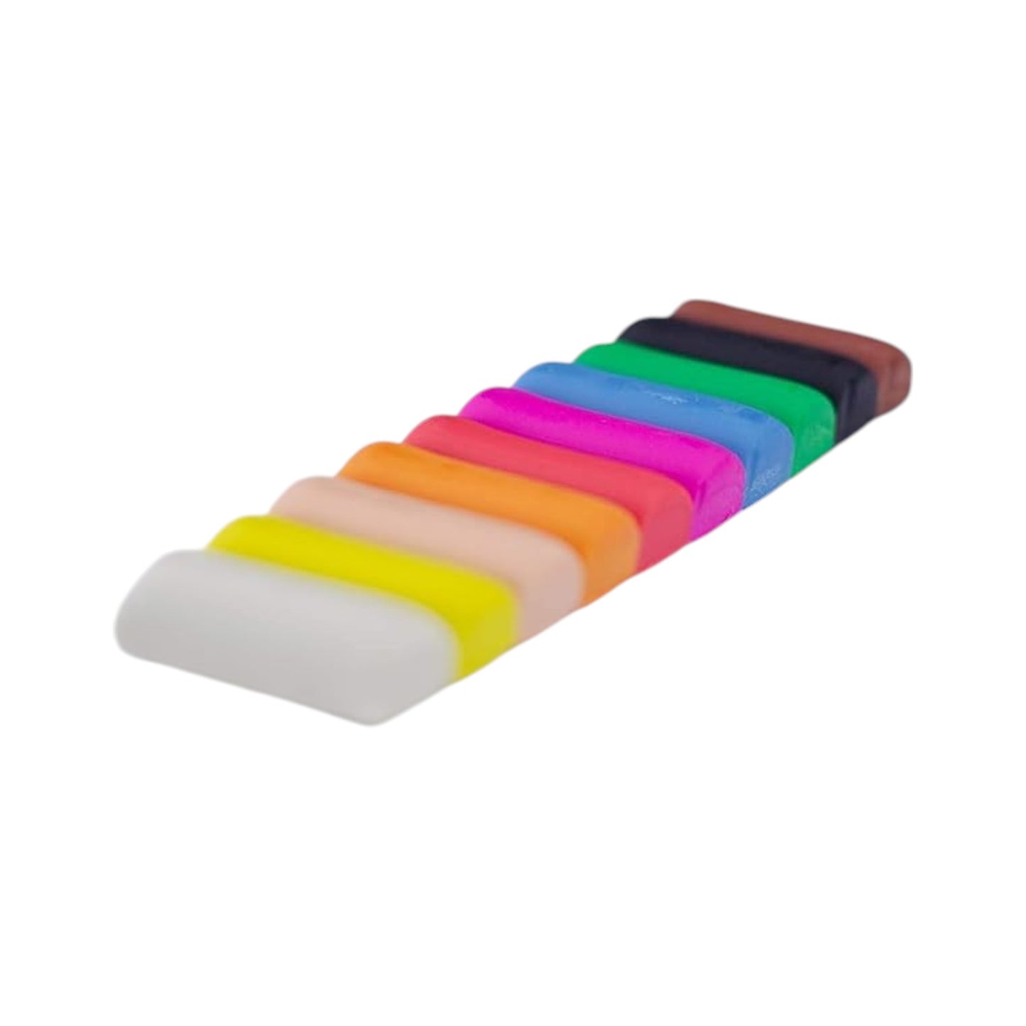 Kores Plastilina Modelling Clay 20g x 10 Bright Colors - 200g