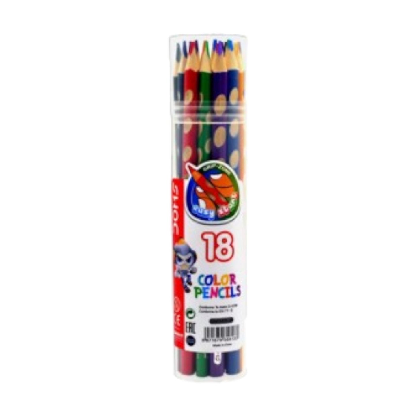 DOMS Colour Pencil Round Tin Pack 12 Shades