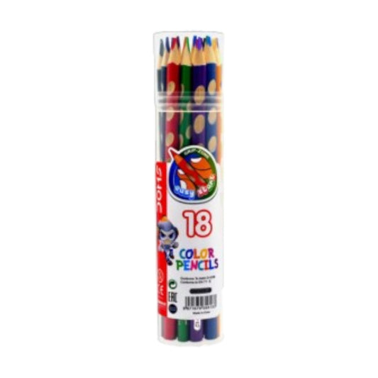 DOMS Colour Pencil Round Tin Pack 12 Shades