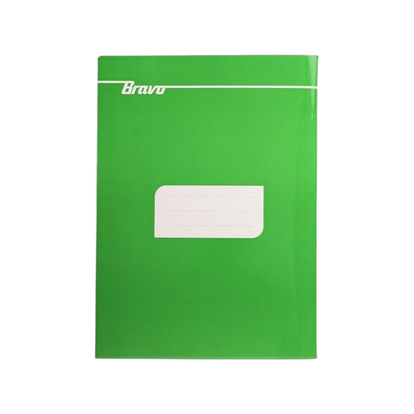 80 Sheets Bravo Stapled Lined Notebook A4