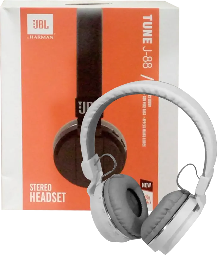 JBL tune J-88 Wireless Headphones, Bluetooth, 27 Hour Battery Life, Multi-color