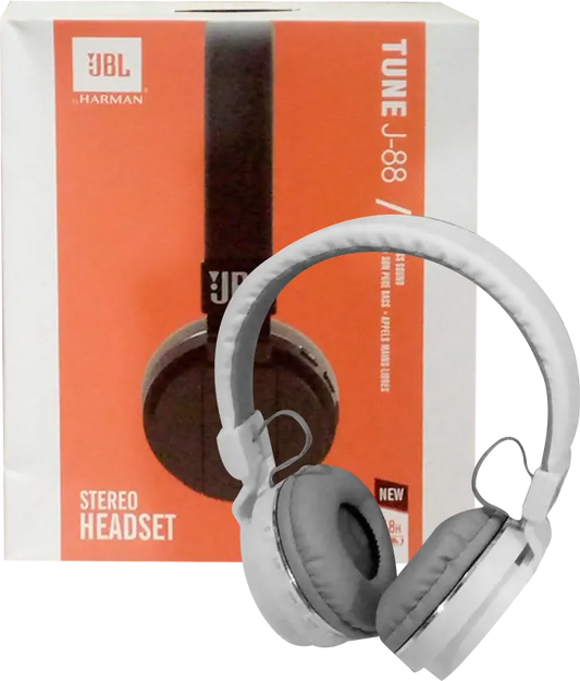 JBL tune J-88 Wireless Headphones, Bluetooth, 27 Hour Battery Life, Multi-color