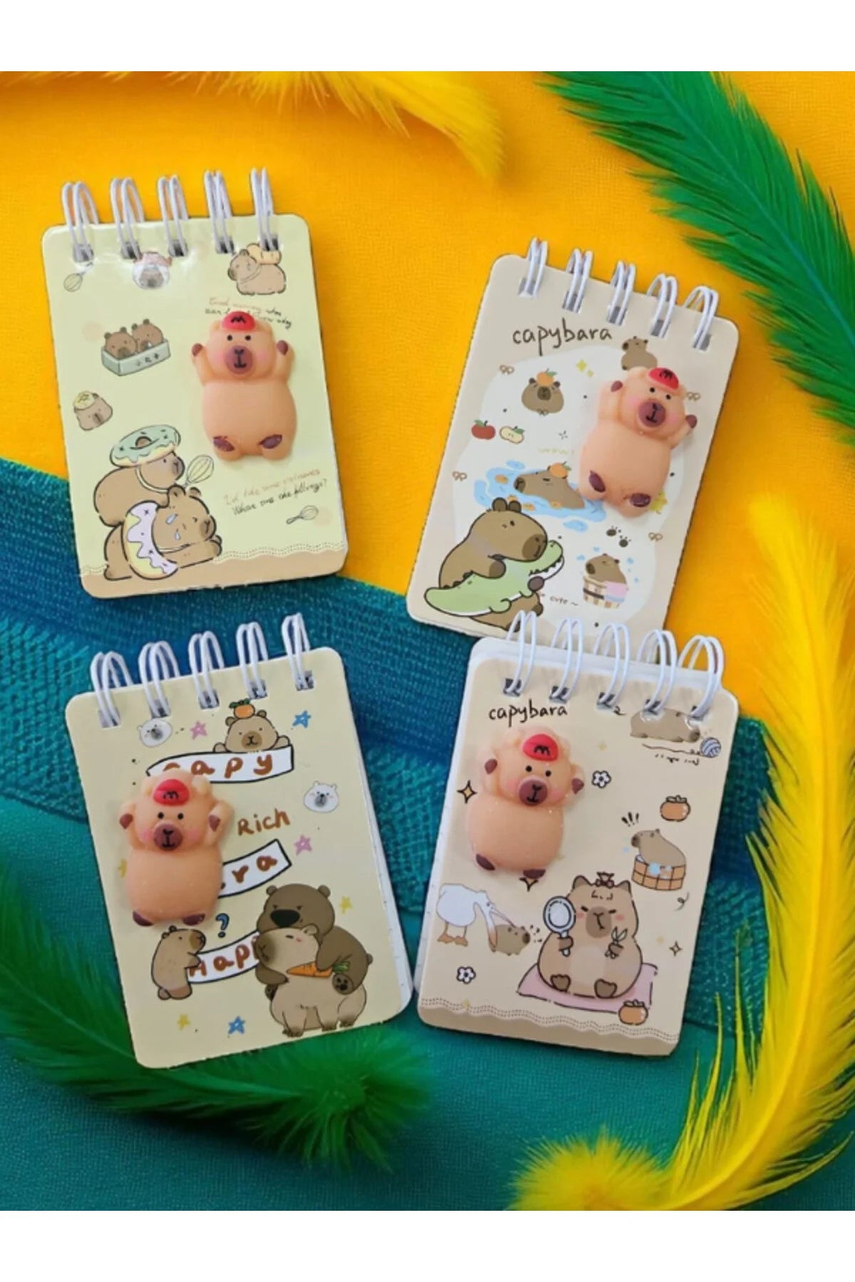 Capybara Squishy Notebooks