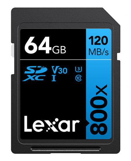 Lexar Blue Series Memory Card , 32 - 64 - 128 - 256 GB