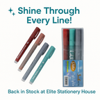 Glitter Highlighter Set Of 3 Pcs. - Multi Color - Whale Share