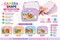 Camera Shape Mini Notebook Colored Paper