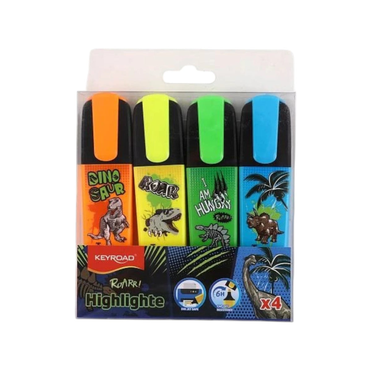 Keyroad Phosphorescent Highlighter Set