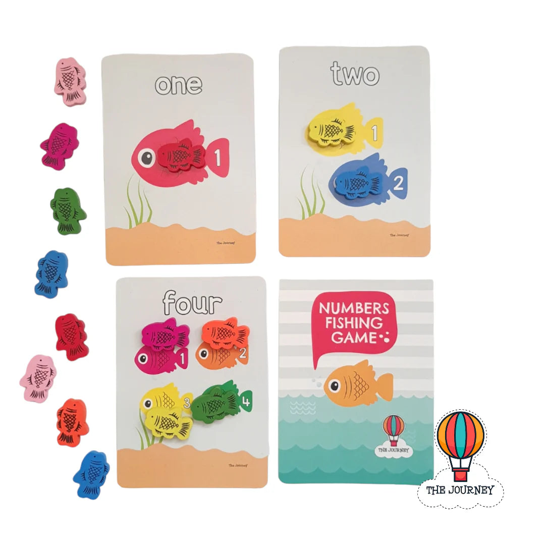 ENGLISH Count & Fish Learning Set