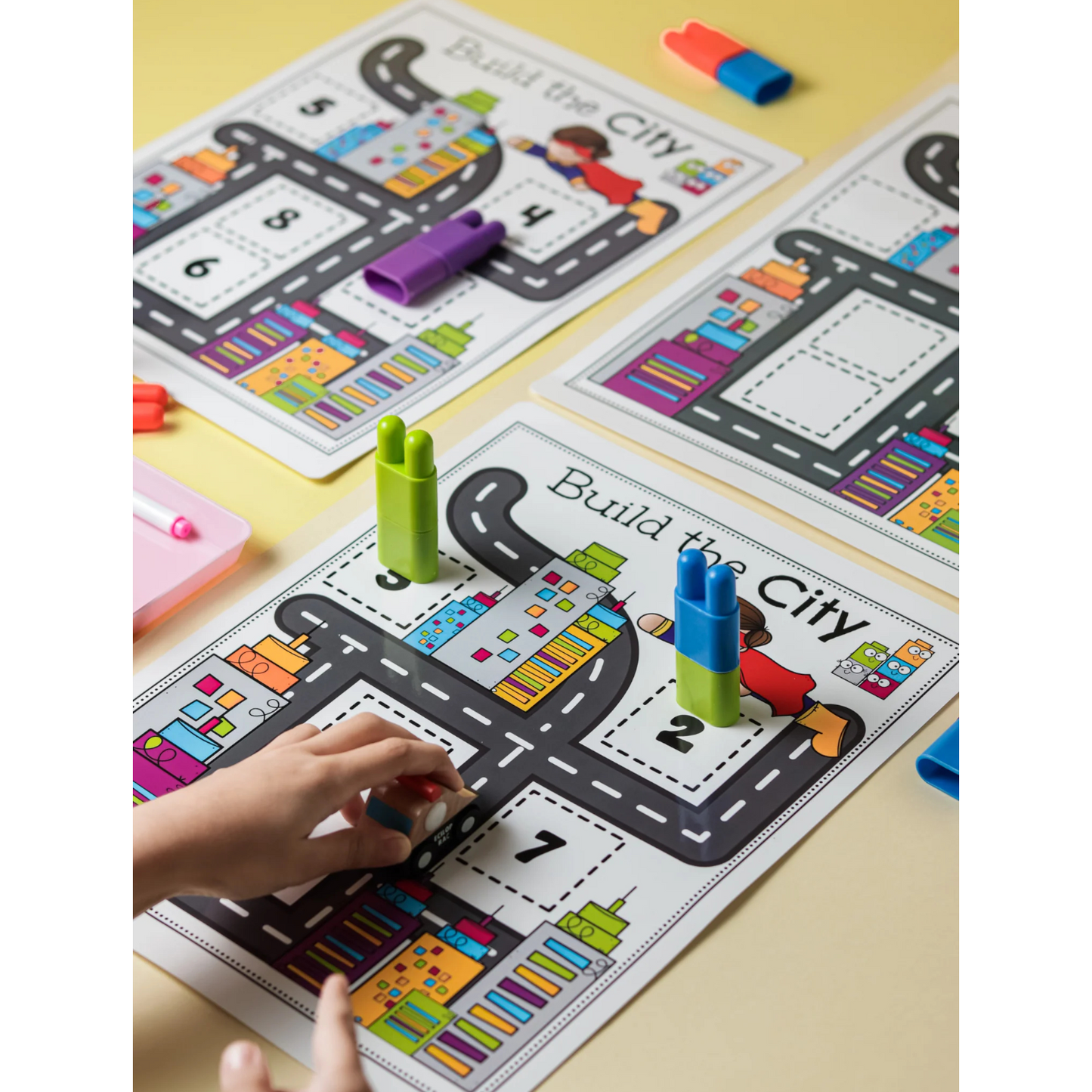 Build The City Big Activity Mats Set