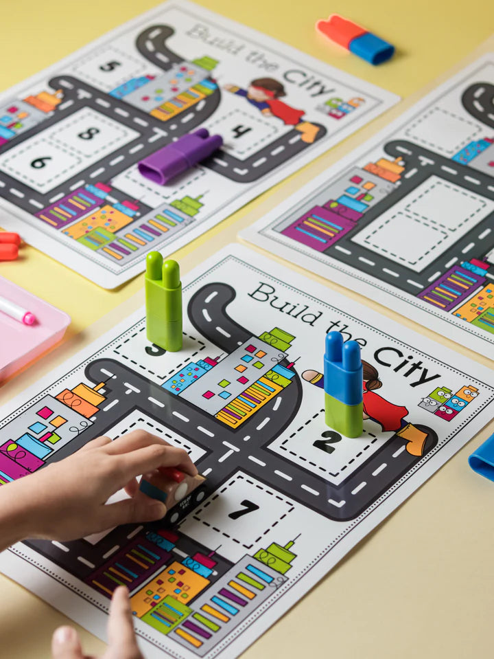 Build The City Big Activity Mats Set