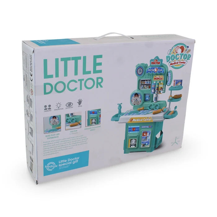 Little Doctor Medical Center Set (Light & Sound) – 28 Pcs