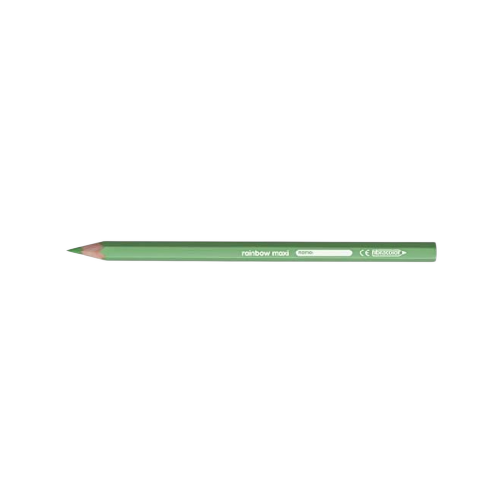 Elite Stationery House FIBRACOLOR ETAFELT green maxi hexagonal coloured pencil for kids