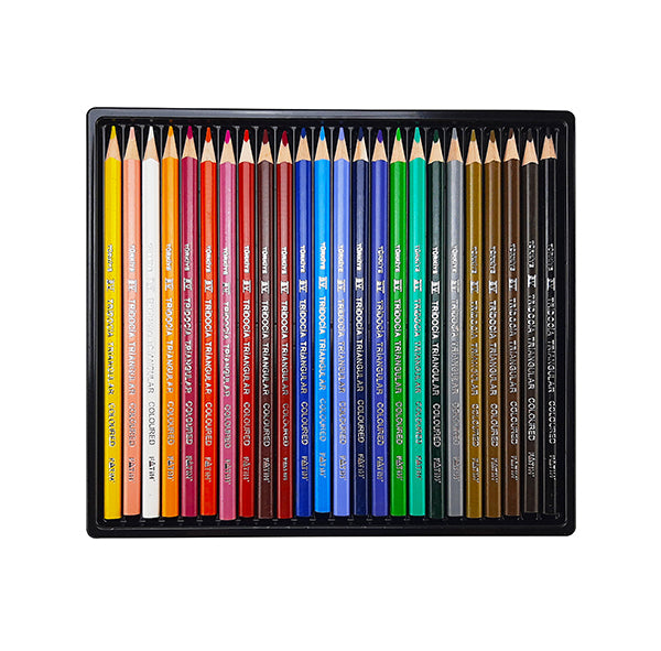 Fatih 33260 Tridocia Long Color Pencil – Set Of 24 Colors